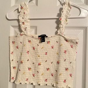 Forever 21 Floral Tank Top